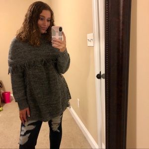 Grey Sweater Tunic